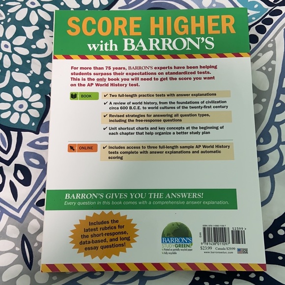 Barron’s AP World History 8th Edition - Picture 2 of 3